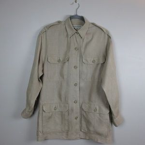 Calvin Klein Khaki Sport Jacket Size Large